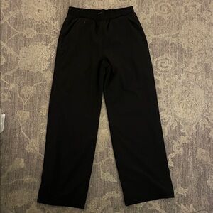 Athleta Girls Black wide leg pants size 12